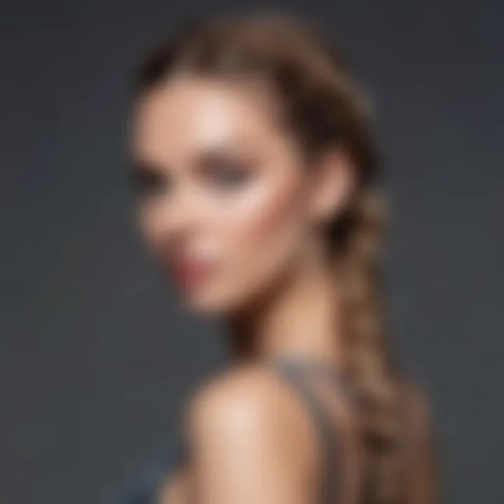 Stylish braid hairstyle suitable for any occasion