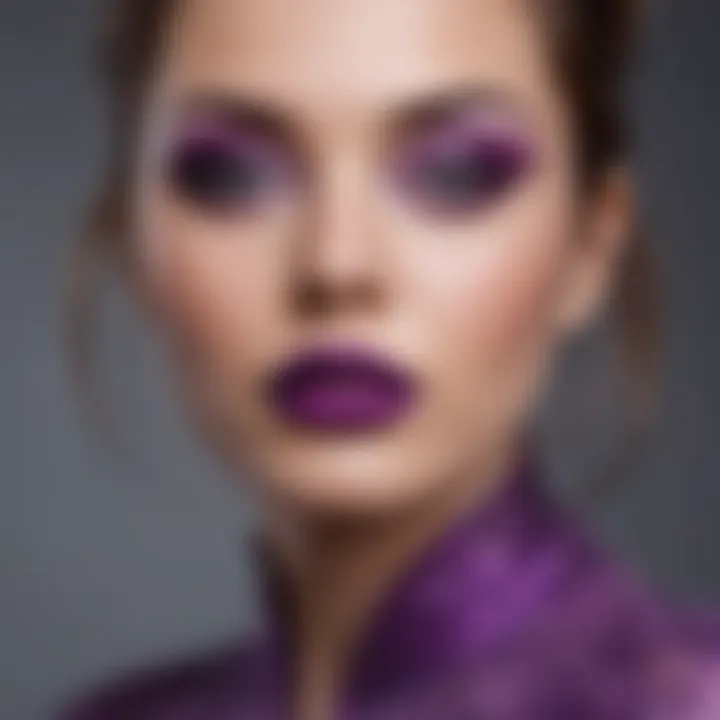 Everyday practical tips for incorporating purple makeup